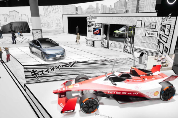 Nissan’s tribute to Japan: Manga themed booth at JMS 2025